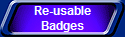 Re-usable
Badges
